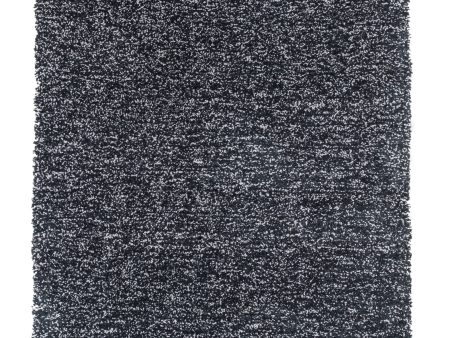 KAS Bliss 1583 Black Heather Shag Area Rug Supply