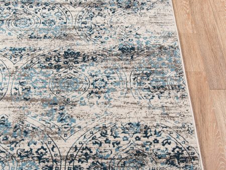 Momeni Juliet JU-03 Blue Area Rug Supply