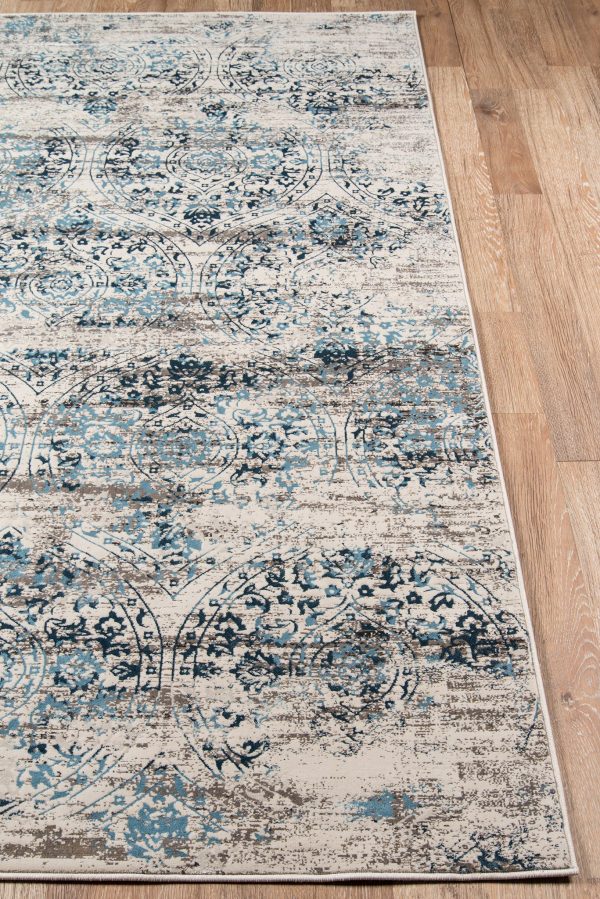 Momeni Juliet JU-03 Blue Area Rug Supply