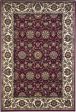 KAS Cambridge 7306 Red Ivory Floral Agra Area Rug on Sale