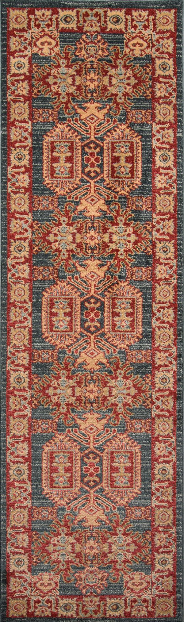 Momeni Ghazni GZ-01 Blue Area Rug For Cheap