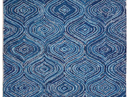 JazzyFloors Atlas 1007 Lantern Blue Skies Area Rug For Cheap