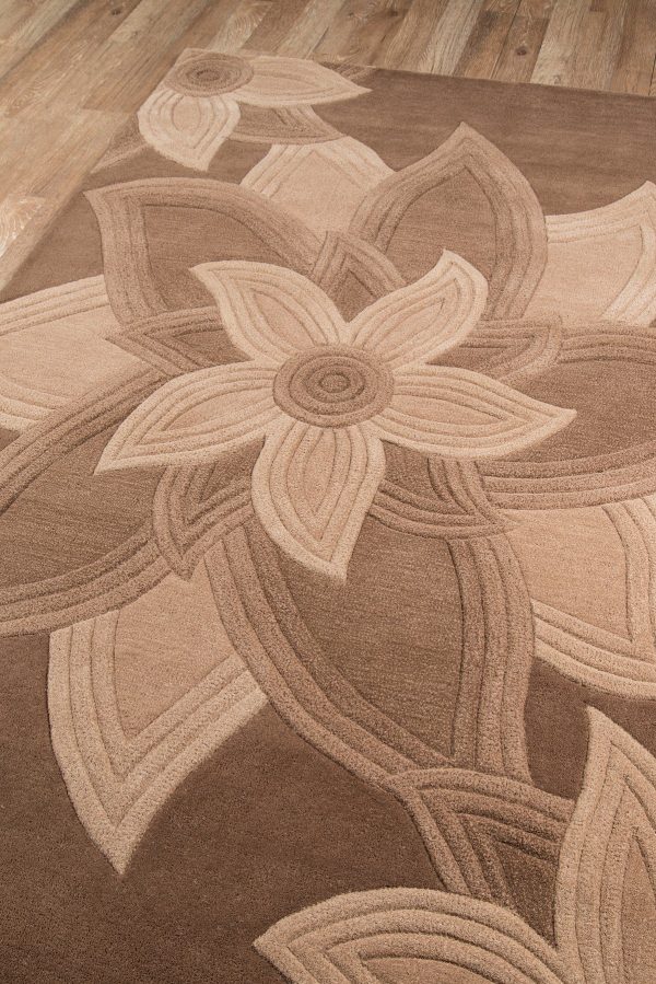 Momeni Delhi DL-40 Mocha Area Rug Online Hot Sale