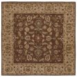 LR Resources Shapes 5R104 Brown Gold Area Rug For Discount