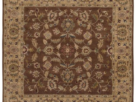 LR Resources Shapes 5R104 Brown Gold Area Rug For Discount