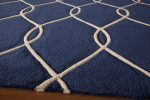 Momeni Bliss BS-12 Navy Area Rug Hot on Sale