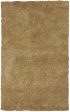 KAS Bliss 1567 Gold Shag Area Rug on Sale