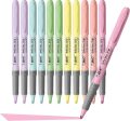 BIC Brite Liner Grip Pastel Highlighter Set, Chisel Tip Fashion