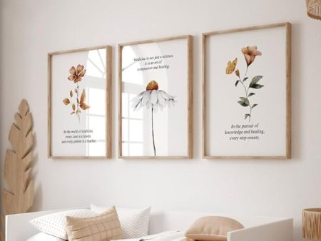 3 Pieces In The World Of Medicine Every Case Is A Lesson Canvas Art Prints Cheap