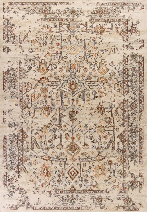 KAS Home Vintage 1309 Sand Marrakesh Area Rug by Bob Mackie on Sale