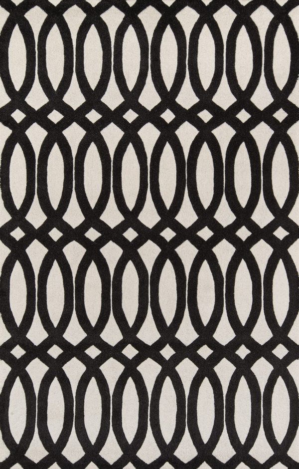 Momeni Delhi DL-57 Black Area Rug Cheap