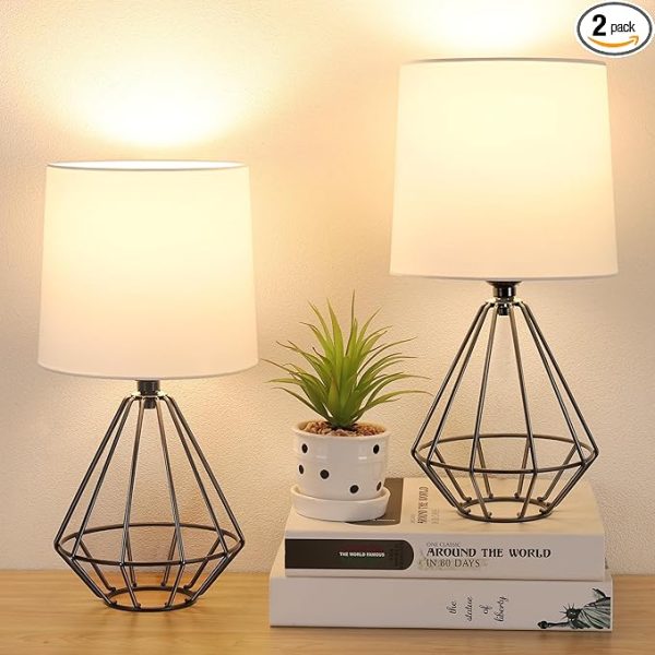 GGOYING Set of 2 Bedside Table Lamp Online