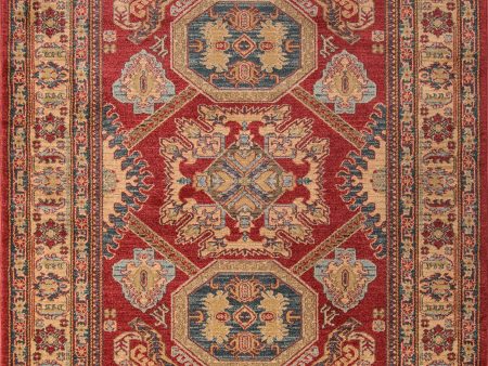 Momeni Ghazni GZ-02 Red Area Rug For Sale