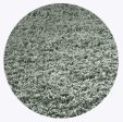 KAS Bliss 1565 Slate Shag Area Rug Hot on Sale