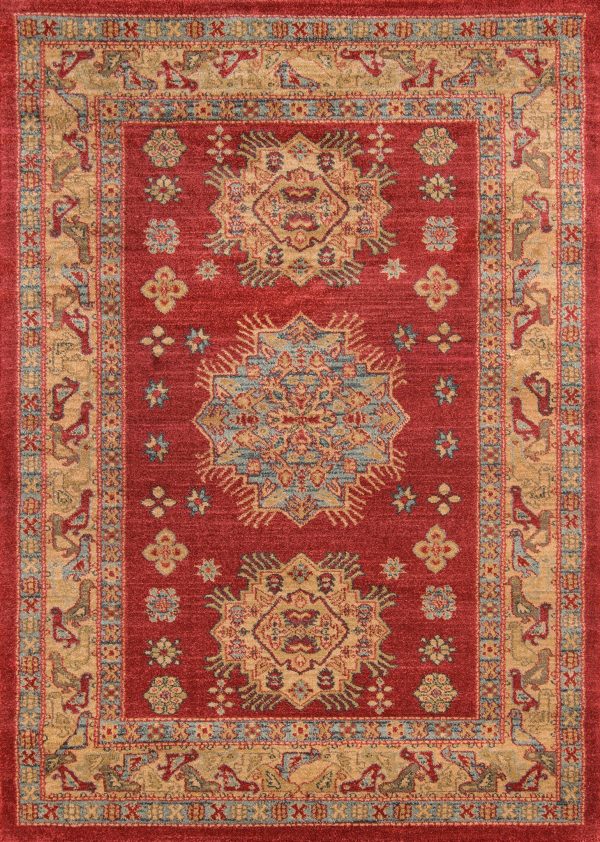 Momeni Ghazni GZ-03 Red Area Rug Supply