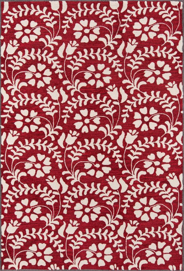 Momeni Havana HV-10 Red Area Rug Online Hot Sale