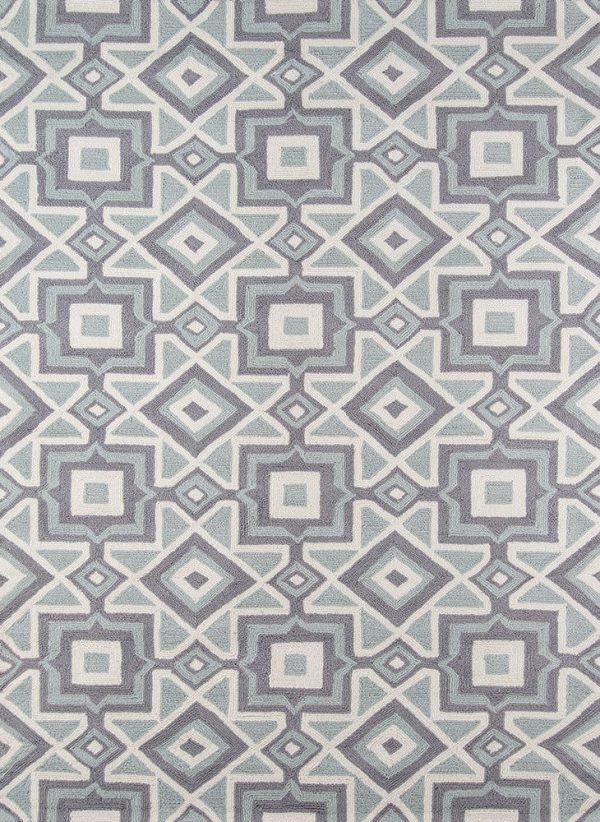 Momeni Geo GEO16 Grey Area Rug For Discount