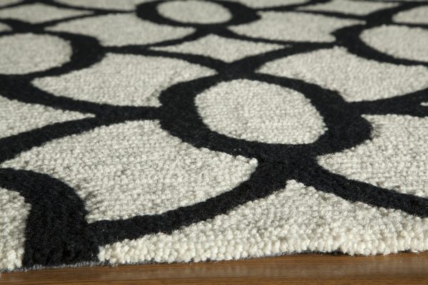 Momeni Geo GEO17 Black Area Rug Supply