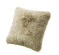 Auskin Luxury Skins Sheepskin Cushions Taupe Online Sale