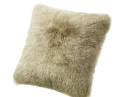 Auskin Luxury Skins Sheepskin Cushions Taupe Online Sale