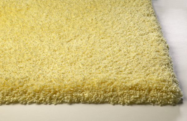 KAS Bliss 1574 Canary Yellow Shag Area Rug Online Hot Sale