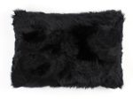 Auskin Luxury Skins Sheepskin Cushions Black Online now