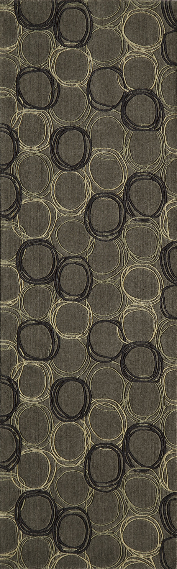 Momeni Elements EL-34 Grey Area Rug Online Sale