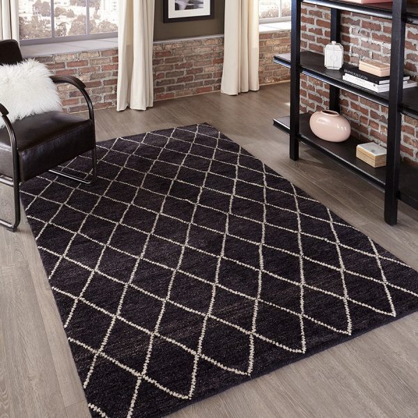 Momeni Atlas ATL-5 Charcoal Area Rug Discount