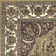 KAS Cambridge 7328 Beige Ivory Kashan Medallion Area Rug Sale