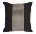 Auskin Luxury Skins Cushion Cow 30x50cm Midnight Pewter Online Sale