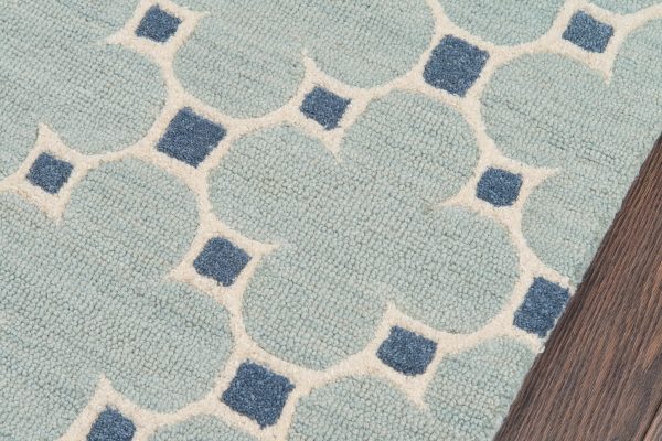 Momeni Dunes DUN11 Blue Area Rug Online now