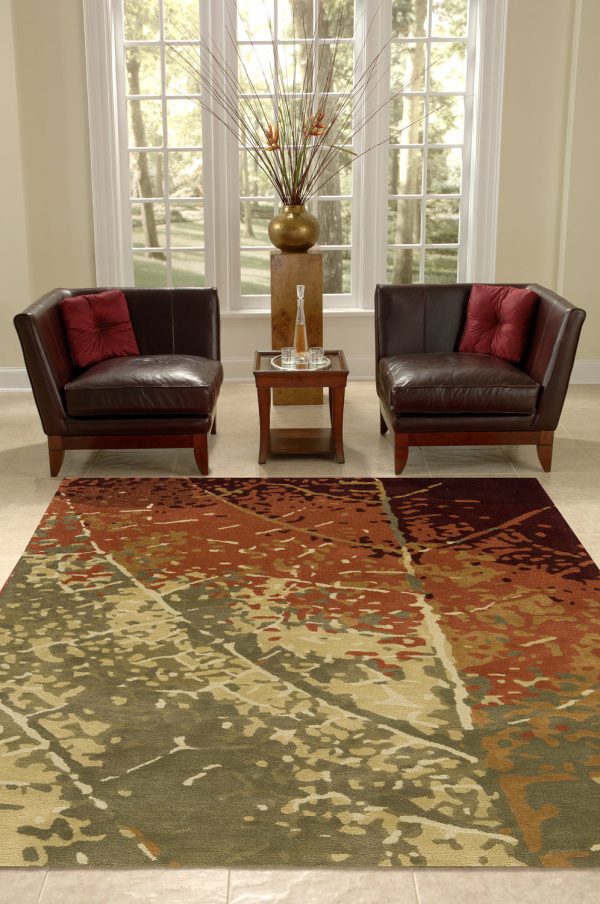 Momeni Impressions IP-02 Leaf Area Rug on Sale