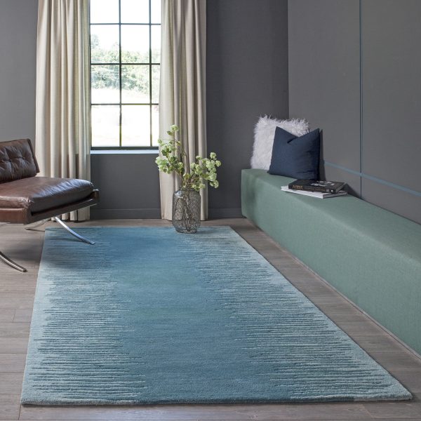 Momeni Delhi DL-63 Aqua Area Rug Supply