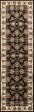 KAS Cambridge 7313 Black Ivory Kashan Area Rug For Cheap