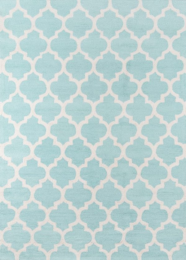 Momeni Geo GEO-4 Sky Blue Area Rug Fashion