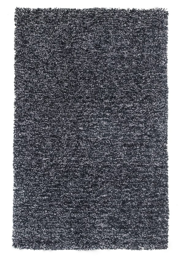 KAS Bliss 1583 Black Heather Shag Area Rug Supply