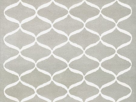 Couristan Amara Hera Light Grey Ivory Area Rug Fashion