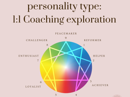 Enneagram 1:1 Coaching Exploration - 90 minutes Fashion