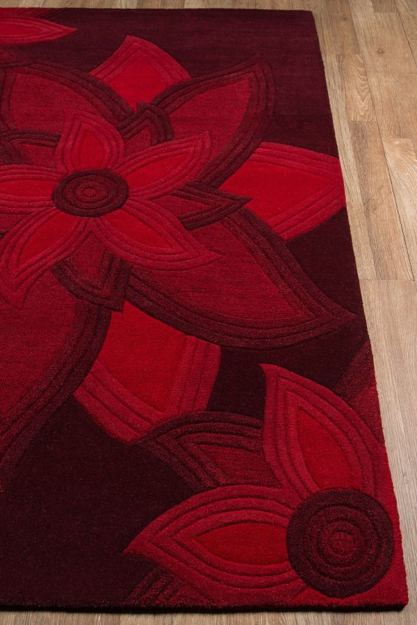 Momeni Delhi DL-40 Red Area Rug Online Sale