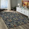 Momeni Casa CAS-2 Navy Area Rug Online now