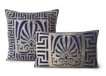 Auskin Luxury Skins Cushion Cow 30x50cm Serene Blue Online now