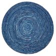 JazzyFloors Atlas 1011 Ripple Blue Skies Area Rug For Sale