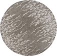 KAS Home 1006 Beige Tranquility Area Rug by Bob Mackie Hot on Sale