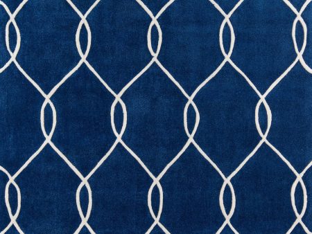 Momeni Bliss BS-12 Navy Area Rug Hot on Sale