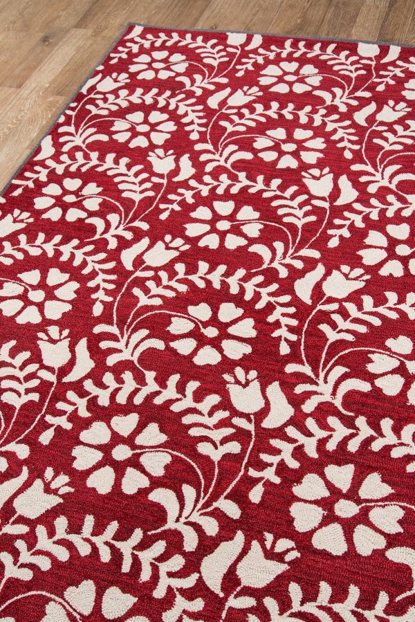 Momeni Havana HV-10 Red Area Rug Online Hot Sale