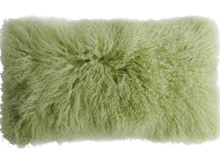 Auskin Luxury Skins Tibetan Sheepskin Cushions Leaf For Discount