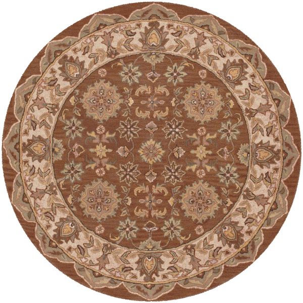 LR Resources Shapes 10563 Coffee Ivory Area Rug Supply