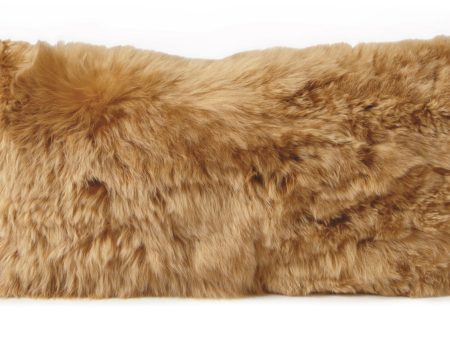 Auskin Luxury Skins Alpaca Cushions Gold Supply