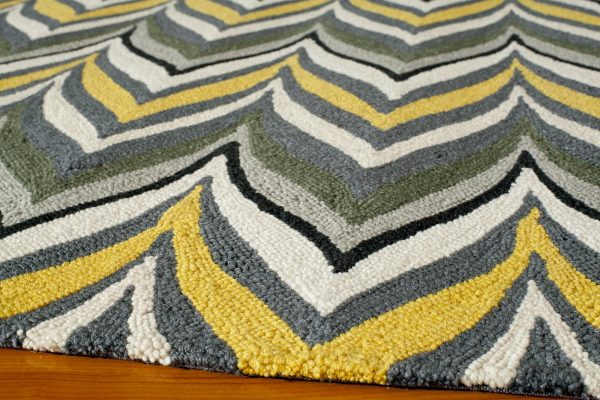 Momeni Geo GEO-9 Yellow Area Rug Cheap