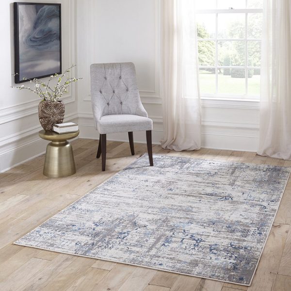 Momeni Juliet JU-01 Blue Area Rug Online now